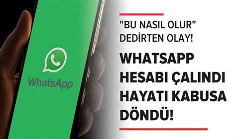 Whatsapp hesabı çalındı mesajı